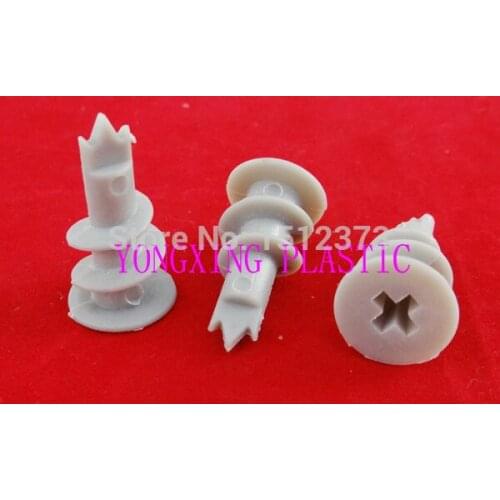 50PCS/Bag fast plastic anchor expand nail with screw 14*28