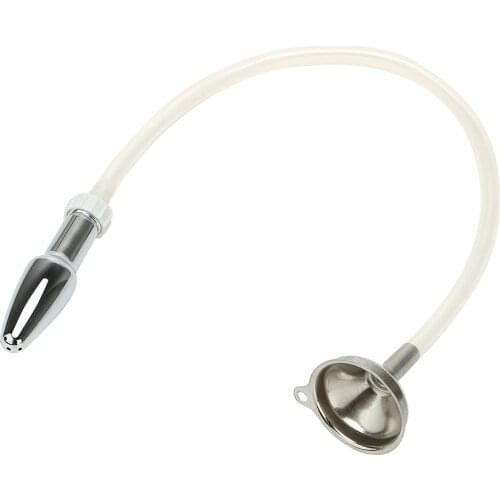 Anal Cleaner Tube Butt Plug Funnel Anal Shower Sex Toys for Men Women Gay Vagina Enema Plug Shower Erotic Toys