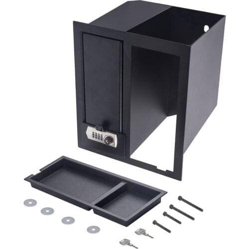 Center Console Safe GUN STORAGE W/ TRAY For Toyota Tundra 2014-2020 0001634174