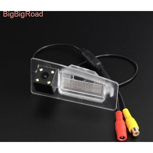 BigBigRoad For Mazda CX3 CX-3 CX 3 RCA & Original Screen / Monitor Compatible Rear View Camera High Quality Back Up Reverse Cam