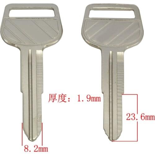 C291 Electric double left groove car blank key for HIACE 20pcs/lots