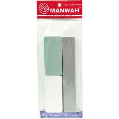 MAN WAH MW-2009B HOBBY Model Tools 3 in 1 Polishing Cubic Bar / Polisher / Polishing Kit