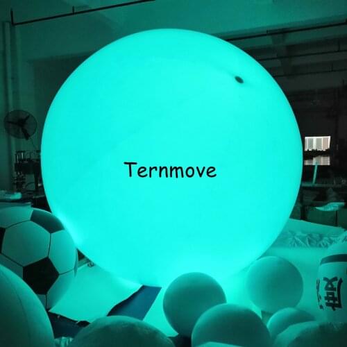 Play inflatable led beach ball for kids decoration in garden advertising lighting Throwing Zygote Balls for show party