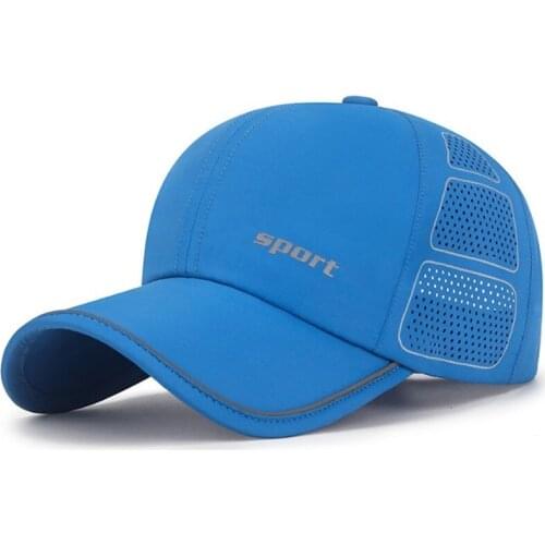 New Summer Mesh Cap Adult Men Women Breathable Baseball Caps Adjustable Size Couple Sports Cap Snapback Cap Male Bone Travel Hat