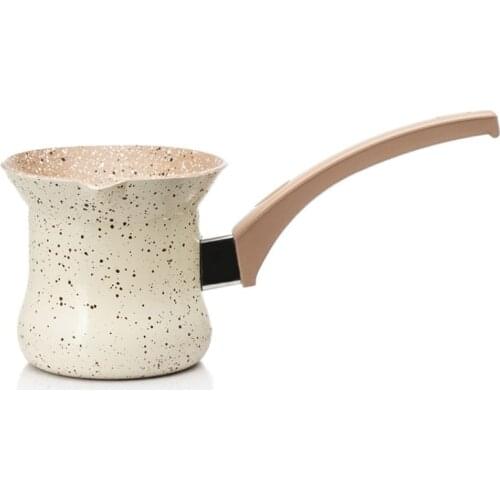 Cream Color Medium Size Granite Coffee Pot