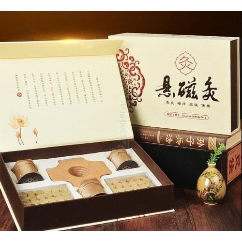 Magnetic moxibustion moxibustion box portable moxibustion home cold fumigator body massager