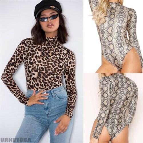 Meihuida Women's Long Sleeve Bodysuits