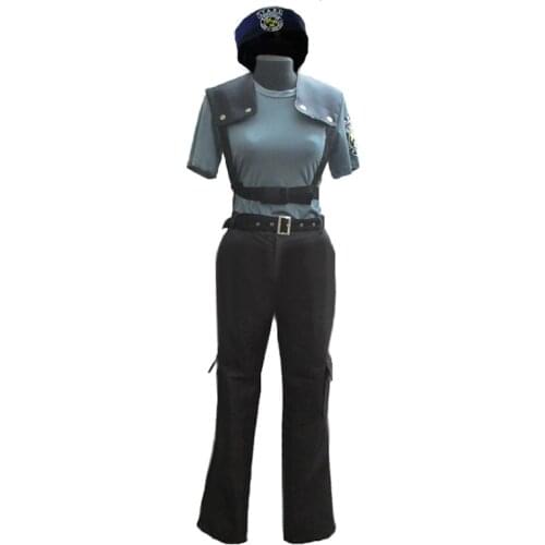 Costumes Newest Jill Valentine Cosplay Costume with hat