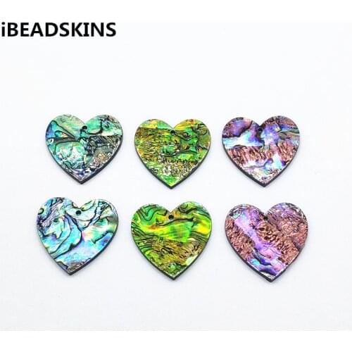 New arrival! 30x30mm 30pcs Acrylic with Shell Heart charm for Jewelry Findings/Earrings DIY parts,Jewelry Findings & Components