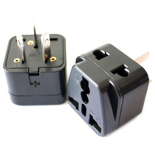 Converter Travel Socket UK EU US to 3 Pin AU Australia Travel Adapter Plug