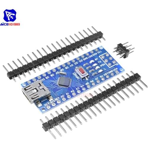 Mini USB CH340 Nano 3.0 ATmega328P ATmega328 Controller Board for Arduino CH340G MEGA328 Nano V3.0 5V 16M Driver Module