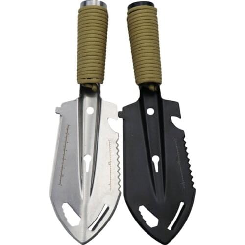 Portable Outdoor Hiking Camping Multi-functional Stainless Steel Small Shovel