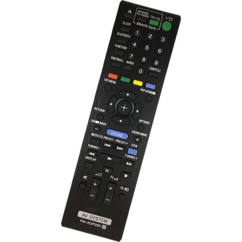 RM-ADP090 Remote Control For SONY HBD-E2100 DBD-E3100 BDV-E4100 BVD-E6100 AV A/V Receiver Audio System