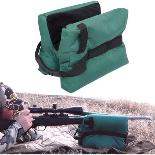 Sniper Shooting Bag Gun Front Rear Bag Target Stand Rifle Support Sandbag Rest Bench Outdoor Airsoft Train Hunting Accessories