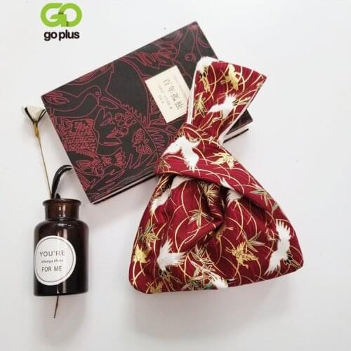 GOPLUS Wrist Bag Set Knot Mobile Phone Bag Canvas Bag Art Retro Hand Carry Pocket Purse Handbag