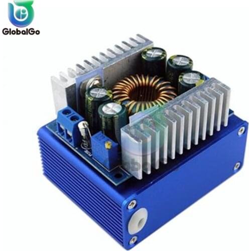 High-power DC-DC Step-down Converter 12A Car Power Module with Aluminum Alloy Shell 5-40V to 1.2-36V Step Down Voltage Buck