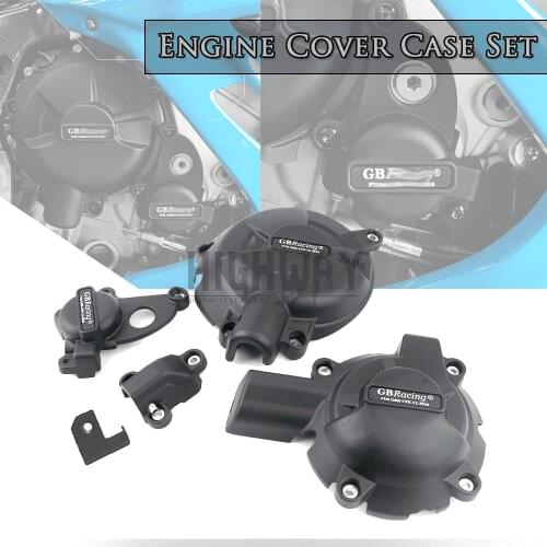 GBRACING Motorcycle Engine Guard Cover Protective Protector Case Set for BMW S1000RR 2019-2021 S1000XR 2020
