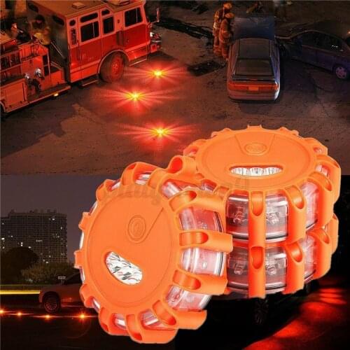 1PCS Light Emergency Strobe Light Car Emergency Light Highlighters Stop Signal Magnetic Emergency Roadside Safety Help Flash