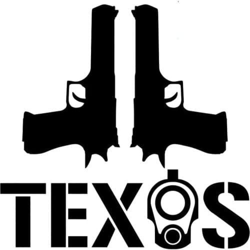 15X14.7CM TEXAS COLT 1911 Interesting Creative Vinyl Decals Car Sticker S8-0068