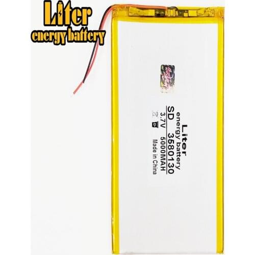 3.7V lithium Tablet polymer battery 3580130 5000MAH mobile power Tablet PC DIY