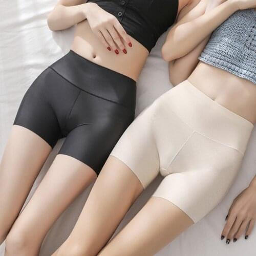 3Pcs/lot Women Safety Shorts Pants Seamless Nylon High Waist Panties Seamless Anti Emptied Boyshorts Girls Slimming Underwear