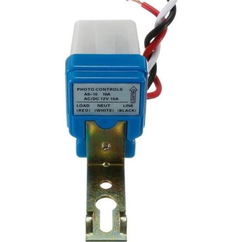 AC DC 12V 10A Automatic Lamp Twilight Switch Light Sensor Twilight Switch