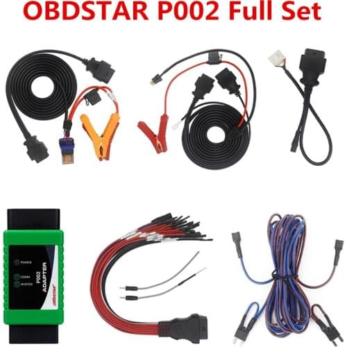 OBDSTAR P002 Adapter for T-oyota 8A and F-ord All Key Lost with Bosch ECU Flash Work with X300 DP Plus/X300 Pro4