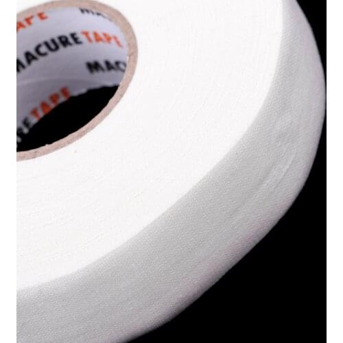5 Roll White Cloth Hockey Stick Tape Wrap with Sticky Adhesive, 1" x 25 yds
