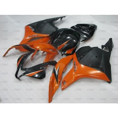 CBR 600 RR 2009 - 2012 Motorcycle Fairing CBR600 RR 2012 Full Body Kits CBR 600 RR 2011 Orange Silvery Black Fairings