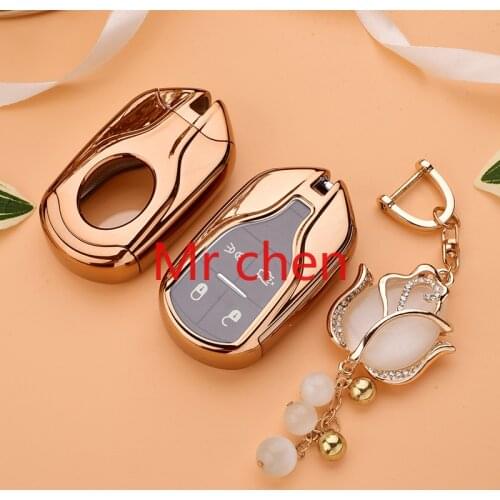 TPU+PC texture of material Car key bag car key case car key chain suitable for Maserati ghibli quattroporte Levante