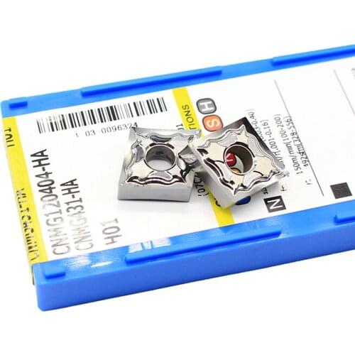 CNMG120404 HA H01 CNMG 120404 Aluminum cutter blade Insert Cutting Tool turning tool CNC Tools AL +TIN Alloy wood