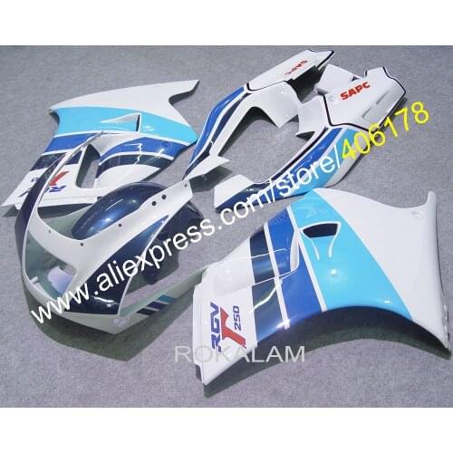 For Suzuki RGV 250 VJ 22 1990-1994 90 91 92 93 94 RGV250 VJ22 RGV 250 Multicolor ABS Motorcycyle Fairing Set
