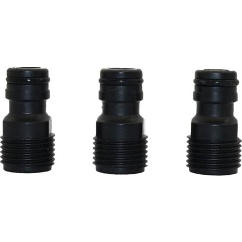 10 pcs 1/2" Male Thread Quick Connectors Joints Car Washing Pipe Fittings Home Garden Homebrew Watering Irrigation Fittings