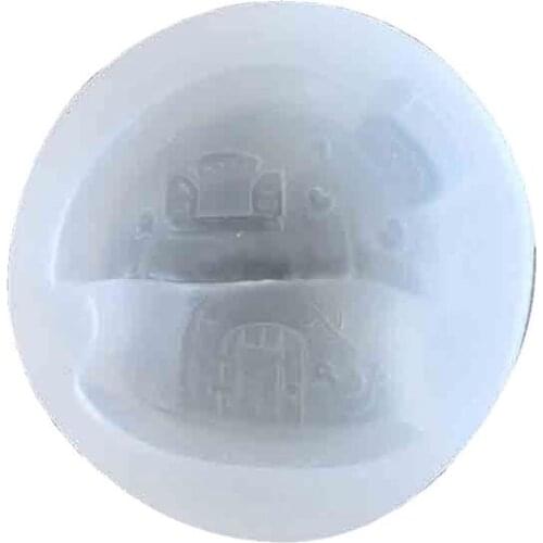 Handmade Mushroom House Epoxy Resin Mold Pendant Resin Mold Jewelry Making Tools