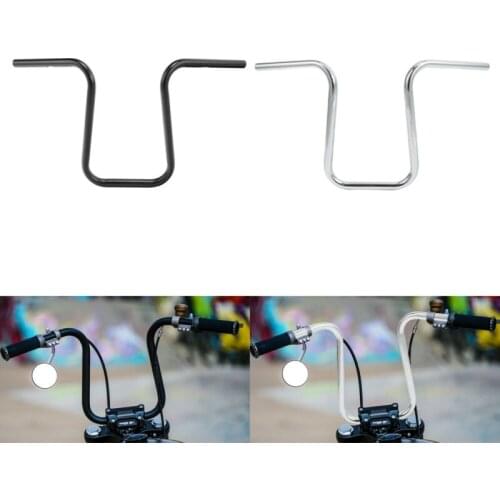 Motorcycle 14.96" Rise 1" Ape Hanger Handlebar Fit For Harley Softail and Dyna Models