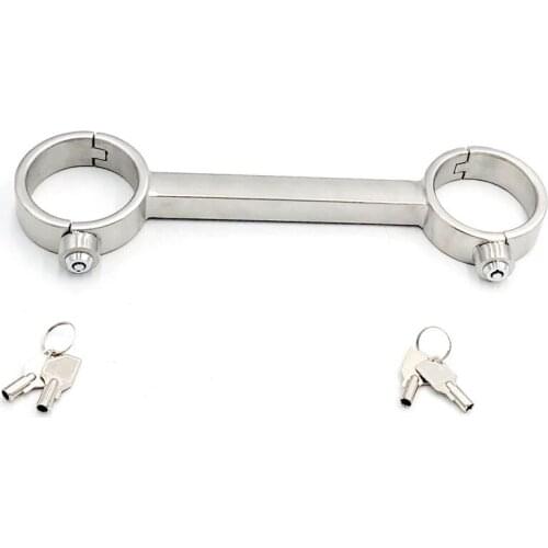 Stainless Steel Spreader Bar Bondage Sex Handcuffs Erotic Games For Adults Restraints Fetish Slave BDSM Torture Hand Cuffs