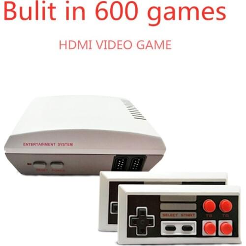 HDMI video game Mini Retro handheld game player Built-in 600 Classic Games TV game support doulble play FC console