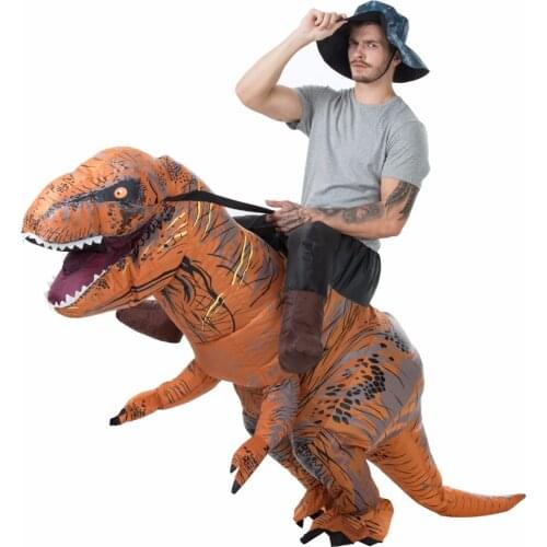 New style T-REX dinosaur Inflatable costume for Carnival day Adult Fancy Dress Costume Halloween costume