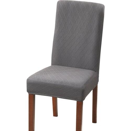 Solid Color Chair Cover Stretch Spandex Elastic Slipcovers Chair Covers for Dining Room Kitchen Wedding Banquet Hotel Home Decor