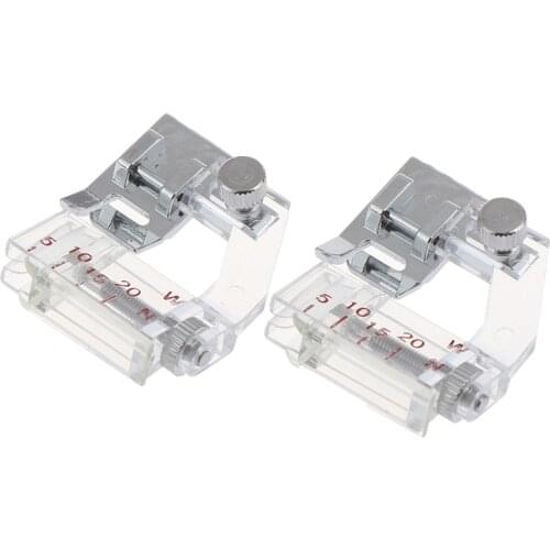 1Pc Adjustable Cloth Edge Presser Foot Home Adjustable Bias Binder Presser Foot Feet For Sewing Machines