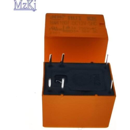 10PCS HK4100 HOT NEW HK4100F-DC12V-SHG HK4100F-DC5V-SHG 6PIN 3A 3V 9V 24V Relay