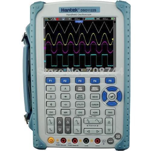 Hantek DSO1122S Handheld Isolated Oscilloscope Multimeter 120MHz 1GS/s 2M Memory