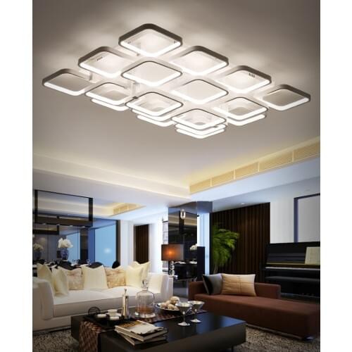 LED Modern Ceiling Light Simple Rectangular Home & Commercial Lighting Creative Art Lighting Ceiling lamp