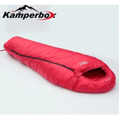 Camping Sleeping Bag Winter Sleeping Bag Ultralight Equipment CW1100 Washable Kamperbox