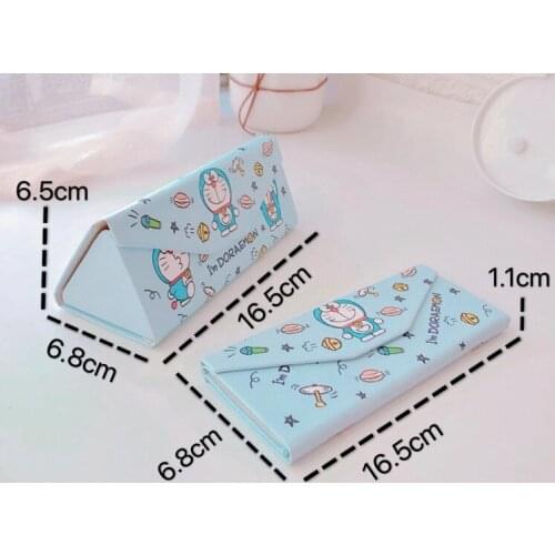 20sets cute cartoon girls glasses box with cloth wholesale birthday party favors gift
