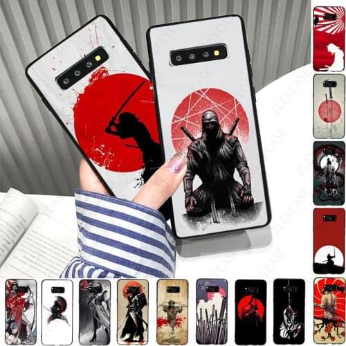 Japan The samurai Ninja Phone Case For samsung s10 s20fe s9 s30 s20ultra s21plus note8 note9 note10plus note20 ultra Cover