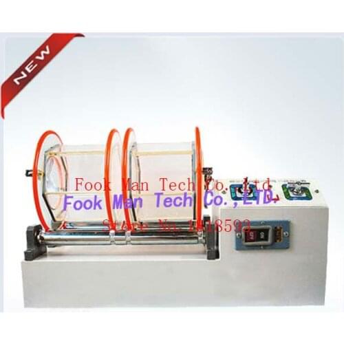 Jewellery making Jewelry Machine Tools 11kg Rotary Tumbler With Two Barrels Drum Polishing Machine