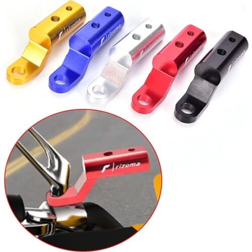 1Pc Motowolf Motorcycle Rearview Mirror Expander Bracket High Quality Universal Adapter Holder Mount