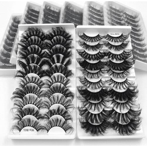 Hot Fashion White Eyelashes Cosplay Makeup Natural Long Eyelashes Extension Cross Strip False Eye Lashes Beauty Makeup Tools