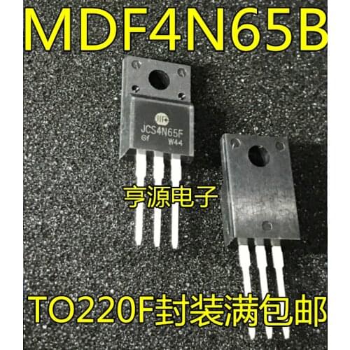 10PCS JCS4N65F MDF4N65B 4N65 4A 650V TO220F
